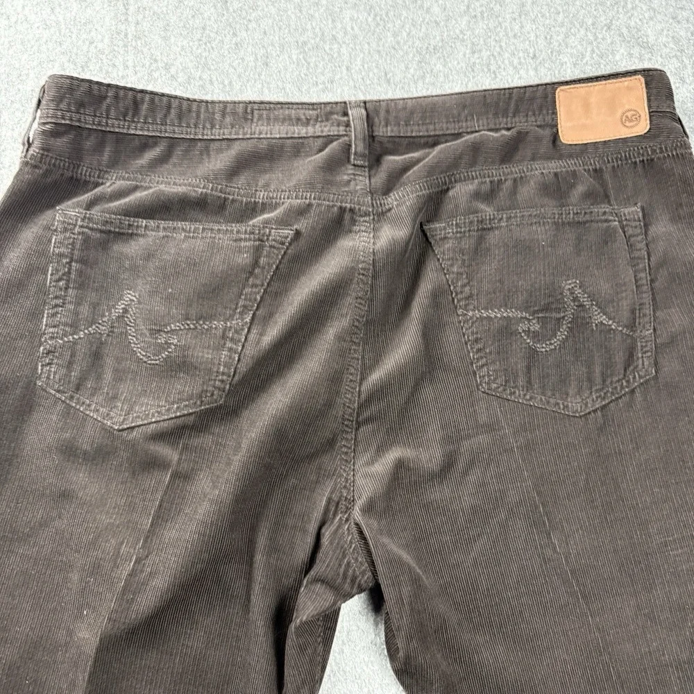 Adriano Goldschmied‎ The Hero Pants Mens 40x29 Brown Corduroy Straight Leg USA
